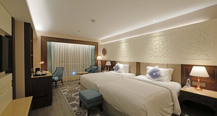 Taj Skyline, Ahmedabad Room Type - Deluxe Room Twin Bed City View