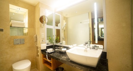 Taj Club House, Chennai Room Type - Executive Suite 1 Bedroom King Bed One Way Airport Transfer and Cocktail Hours Taj Club House, Chennai Room Type - Executive Suite 1 Bedroom King Bed One Way Airport Transfer and Cocktail Hours