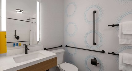 Tru by Hilton Brooklyn Room Type - 2 QN MOB HEAR ACC RI-SHWR