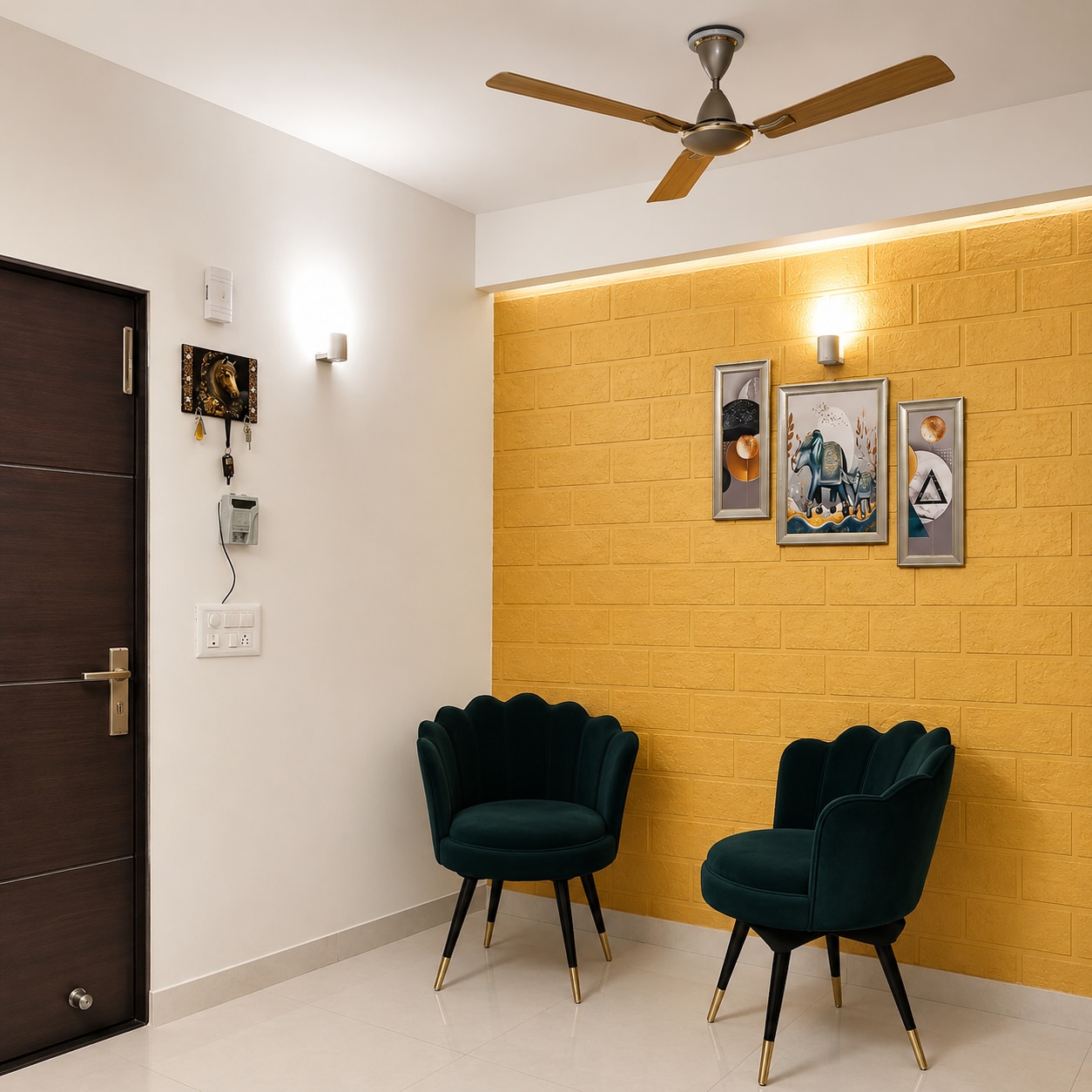 Madhav Mohini Kunj -2 BHK Flat Near Prem Mandir, Vrindavan - Tap to explore photos