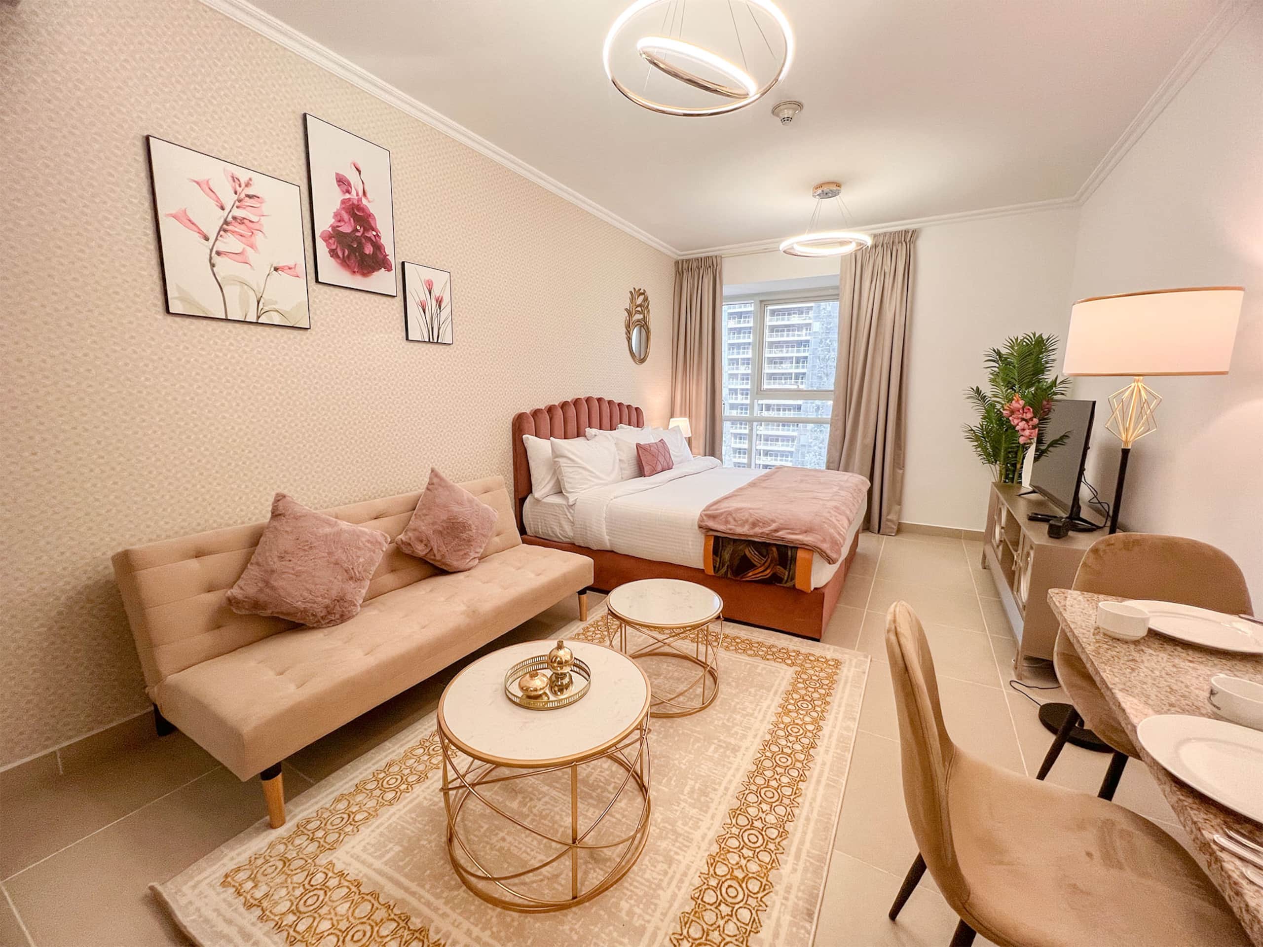 Cosmos Living Cozy Studio Near Metro - Tap to explore photos