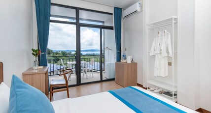 Palau Mangrove Hotel Room Type - Ocean View Twin Room