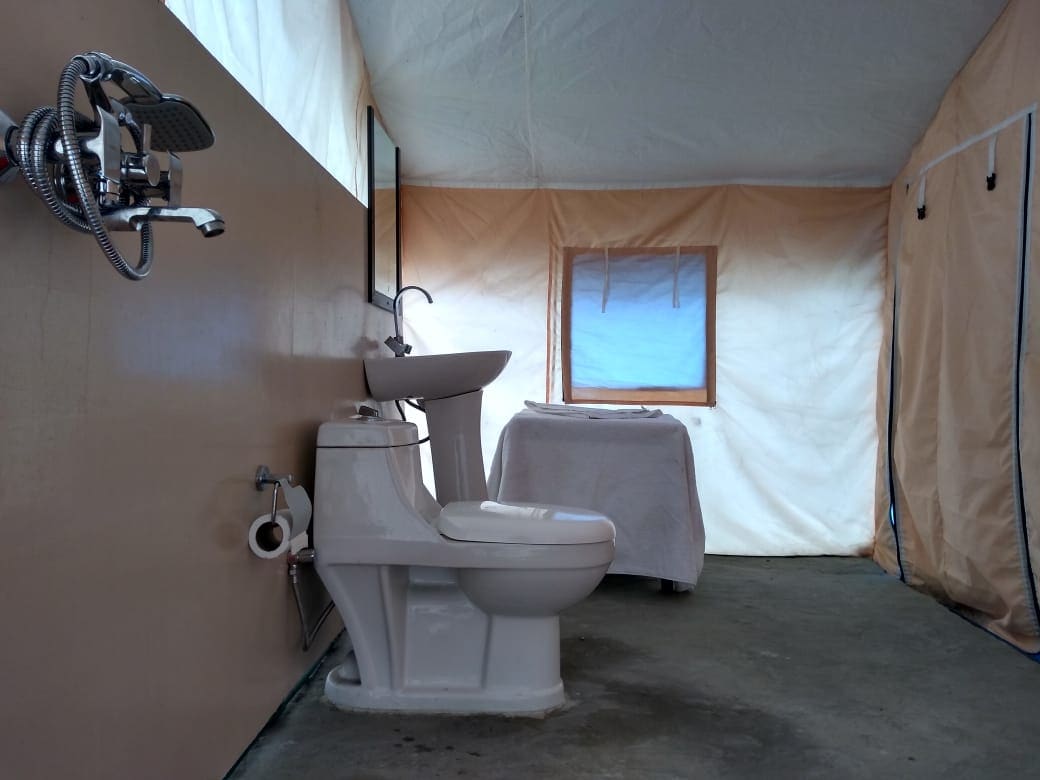 Tso Camp | Tents & Caretaker - Tap to explore photos