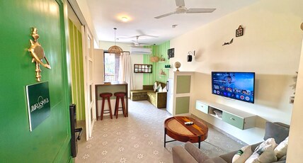 Mirashya at Botanica Residences | Luxury Studio Apartments in Candolim Room Type - Green Palette Studio Room  C504