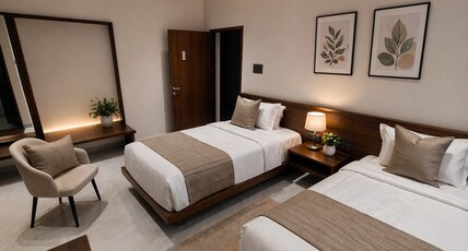 Shri Valli Residency Room Type - Deluxe with Twin Bed AC