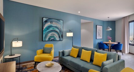 Staybridge Suites AL KHOBAR CITY, an IHG hotel Room Type - 2 Kings 2 Bedroom Suite Non Smoking