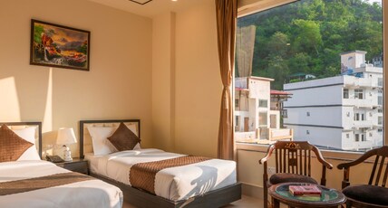 Moustache Rishikesh Luxuria | Hostel & Rooftop Bar Room Type - Deluxe Twin B Wing