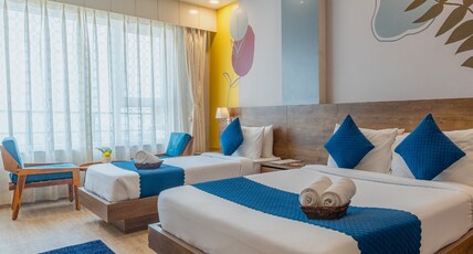 Moustache Rishikesh Luxuria | Hostel & Rooftop Bar Room Type - Triple Private Ensuite Room