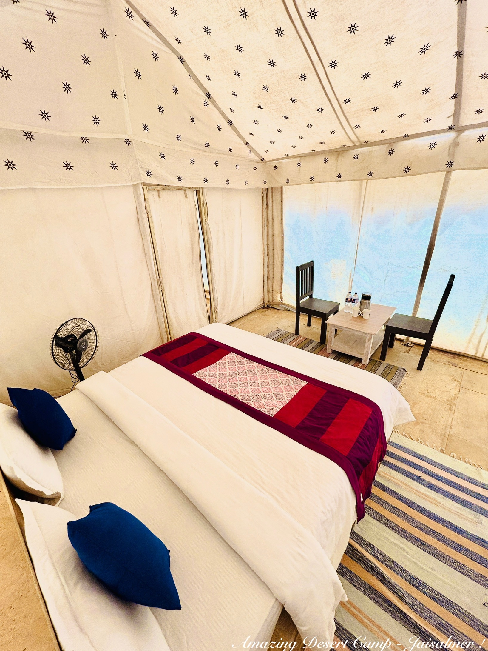 Amazing Desert Camp - Tap to explore photos
