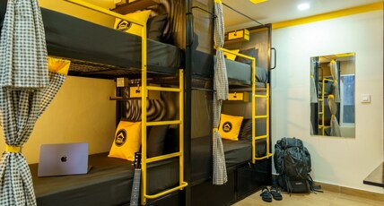 The Hosteller Dehradun Room Type - Bed in 4 Bed Mixed Dormitory