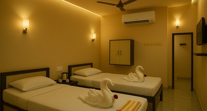 sivamurugan residency Room Type - Deluxe room AC