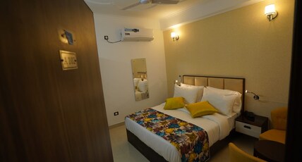 M.K. Hotels & Restaurant Room Type - Deluxe Room