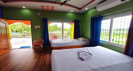 Chilapata Eco Resort Room Type - Super Deluxe Triple Bed Room NON AC Chilapata Eco Resort Room Type - Super Deluxe Triple Bed Room NON AC