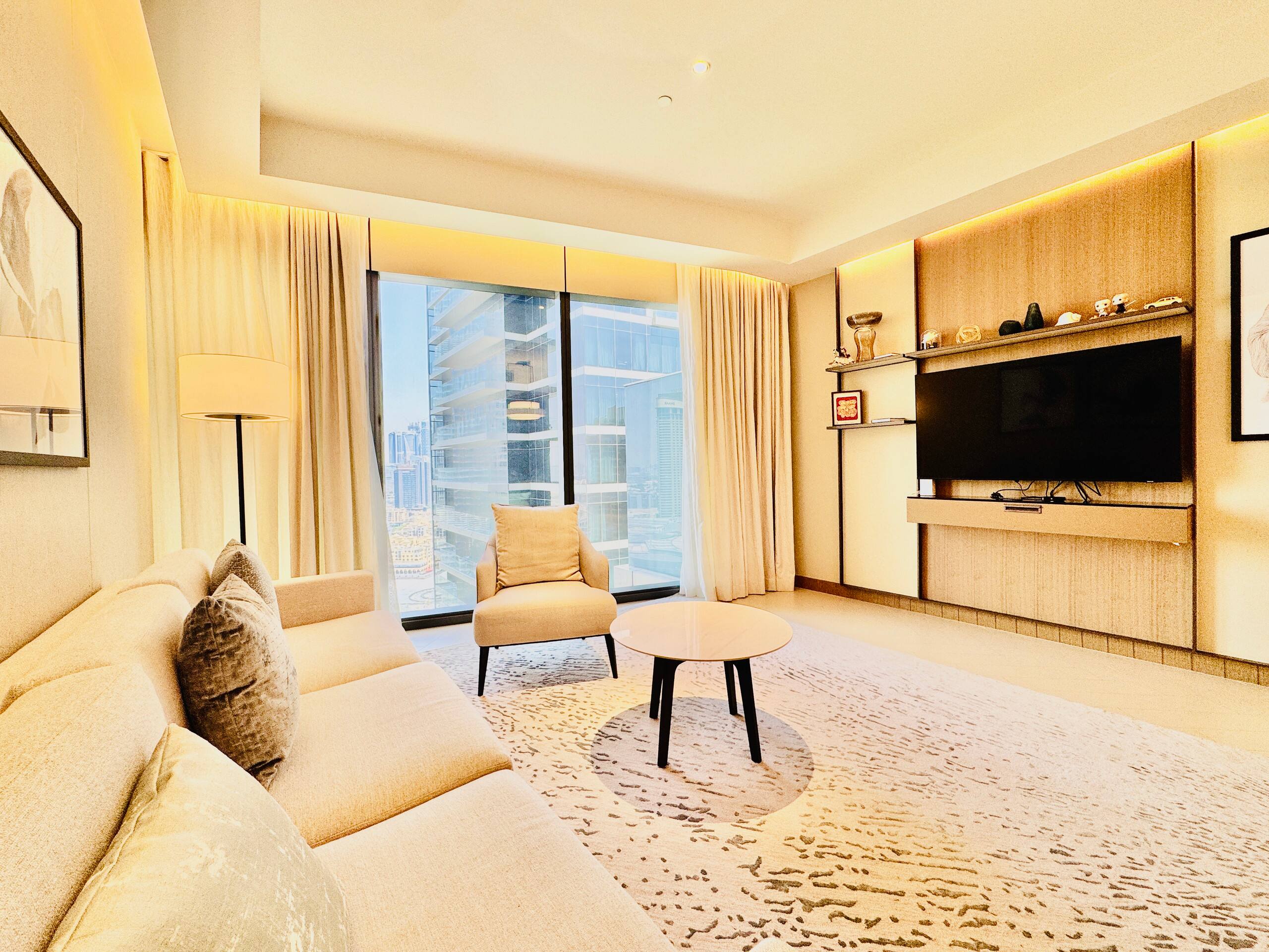 Downtown 3BR Burj Khalifa View Address Opera - Tap to explore photos