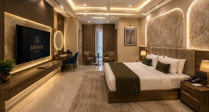Hotel Armani Elite Near IGI Airport Delh Room Type - Deluxe room