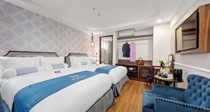 Halina Hotel and Apartment Room Type - Deluxe Twin Room Halina Hotel and Apartment Room Type - Deluxe Twin Room