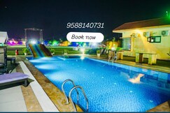 Apple green luxury farm house