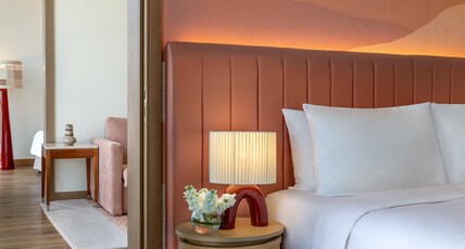 YAS PLAZA CIRCUIT by IHG - Theme Park Access Room Type - 2 Bedroom Suite Plaza View Theme Park Access YAS PLAZA CIRCUIT by IHG - Theme Park Access Room Type - 2 Bedroom Suite Plaza View Theme Park Access