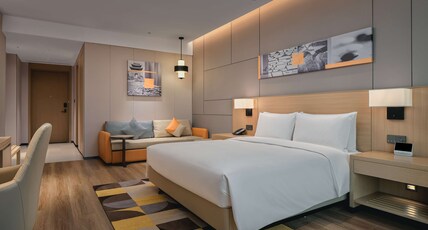 Hyatt Place Chengdu Bio Town Room Type - 1 KING BED WITH PARK VIEW WITH SOFA BED Hyatt Place Chengdu Bio Town Room Type - 1 KING BED WITH PARK VIEW WITH SOFA BED