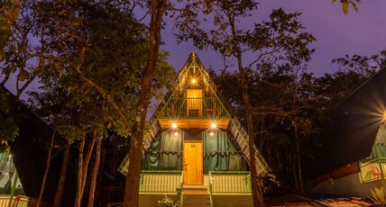Verdant Cottages Room Type - Wooden Cottages (4 Sharing )