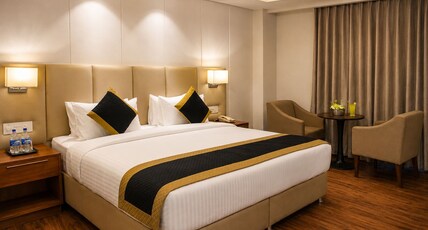 One Earth Heritage, Katra Room Type - Luxury King Room with Hill View One Earth Heritage, Katra Room Type - Luxury King Room with Hill View