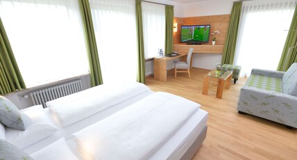 Best Western Plus Hotel Alpenhof Room Type - 1 Double Bed, Deluxe Studio, Separate Annexe Building, Balcony Or Terrace, Sitting Area, Wood Floor, Best Western Plus Hotel Alpenhof Room Type - 1 Double Bed, Deluxe Studio, Separate Annexe Building, Balcony Or Terrace, Sitting Area, Wood Floor,