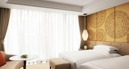 Taj Wellington Mews, Chennai Room Type - Studio Room with Balcony Twin Bed