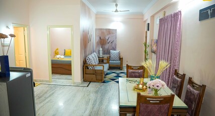 Yellow Bells Serviced Apartments Gachibowli Room Type - 2Bhk Deluxe Entire flat Yellow Bells Serviced Apartments Gachibowli Room Type - 2Bhk Deluxe Entire flat