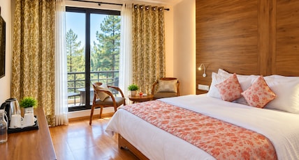 Crestmont Snow View Ranikhet Room Type - Crestmont Valley View Cottage with Balcony Crestmont Snow View Ranikhet Room Type - Crestmont Valley View Cottage with Balcony