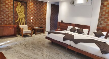 Ashokam Resort Varkala Room Type - AC Sea View Family Room