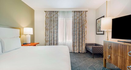 Embassy Suites Houston Downtown Room Type - 1KING ACC TUB NS CRN STE
