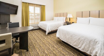 Candlewood Suites Ft Walton Bch - Hurlburt Area Room Type - 2 Queen Studio Suite Comm Access Kitchen