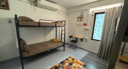 Udupi Shri Krishna Dormitory Bed Space Room Type - 1 Bed in 16-Bed Premium MALE Dormitory (300m from Udupi Krishna Mutt Temple) Udupi Shri Krishna Dormitory Bed Space Room Type - 1 Bed in 16-Bed Premium MALE Dormitory (300m from Udupi Krishna Mutt Temple)