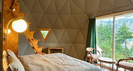 FAYUL RETREAT | India Highest Glamp and EcoLuxury Stay Room Type - Glamp Dome with Loft
