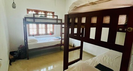 Mollys Hostel Varkala | 300m from Beach Room Type - 4 Bed Mixed Ac Dormitory- Apartment