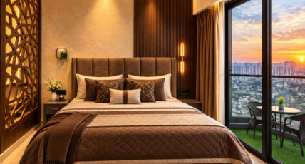 Noida Central Suites Room Type - Bedroom