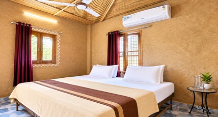 Sai Veda Wellness Near Adbhut Temple, Haridwar Room Type - Mud Room (Double) Sai Veda Wellness Near Adbhut Temple, Haridwar Room Type - Mud Room (Double)