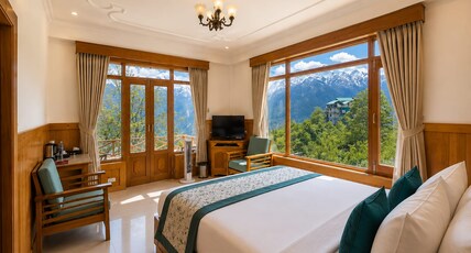 The Grand Shamba - La Kalpa Room Type - Luxury Kinnaur Kailash View Open Balcony The Grand Shamba - La Kalpa Room Type - Luxury Kinnaur Kailash View Open Balcony