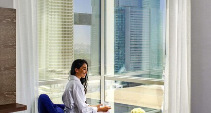 Fairmont Dubai Room Type - TWO BEDROOM SUITE 2 King - 105sm 1130sf