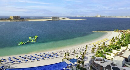 Movenpick Resort Al Marjan Island Room Type - Deluxe Beach and Pool King Room Movenpick Resort Al Marjan Island Room Type - Deluxe Beach and Pool King Room