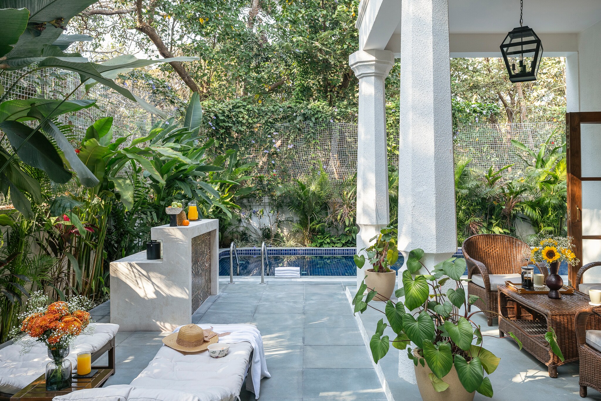 La Morena by The Blue Kite - 4BHK Indo Portuguese Villa with Private Pool Caretaker & Balcony (07) - Tap to explore photos