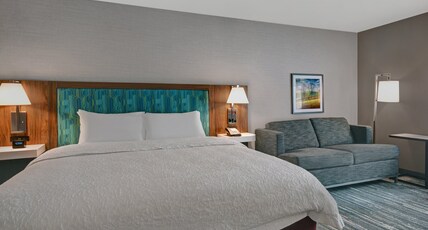 Hampton Inn Cave City, KY Room Type - 1 KING W SOFABED W FRIDGE
