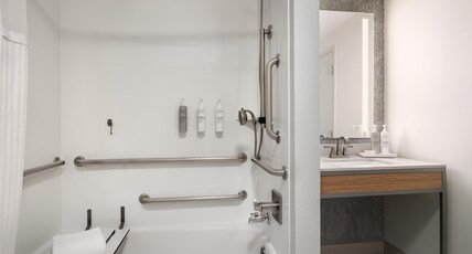 Hilton Garden Inn Arlington-Shirlington Room Type - 2QN MOB HEARING ACC W TUB