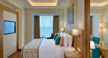 Golden Sarovar Portico Room Type - Deluxe Suite with Living Room Golden Sarovar Portico Room Type - Deluxe Suite with Living Room