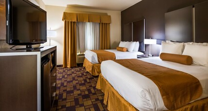 Best Western Windsor Pointe Hotel & Suites-at&t Center Room Type - Suite-2 Queen Beds, Non-Smoking, High Speed Internet Access, Microwave, Refrigerator, Sofabed, Full Best Western Windsor Pointe Hotel & Suites-at&t Center Room Type - Suite-2 Queen Beds, Non-Smoking, High Speed Internet Access, Microwave, Refrigerator, Sofabed, Full