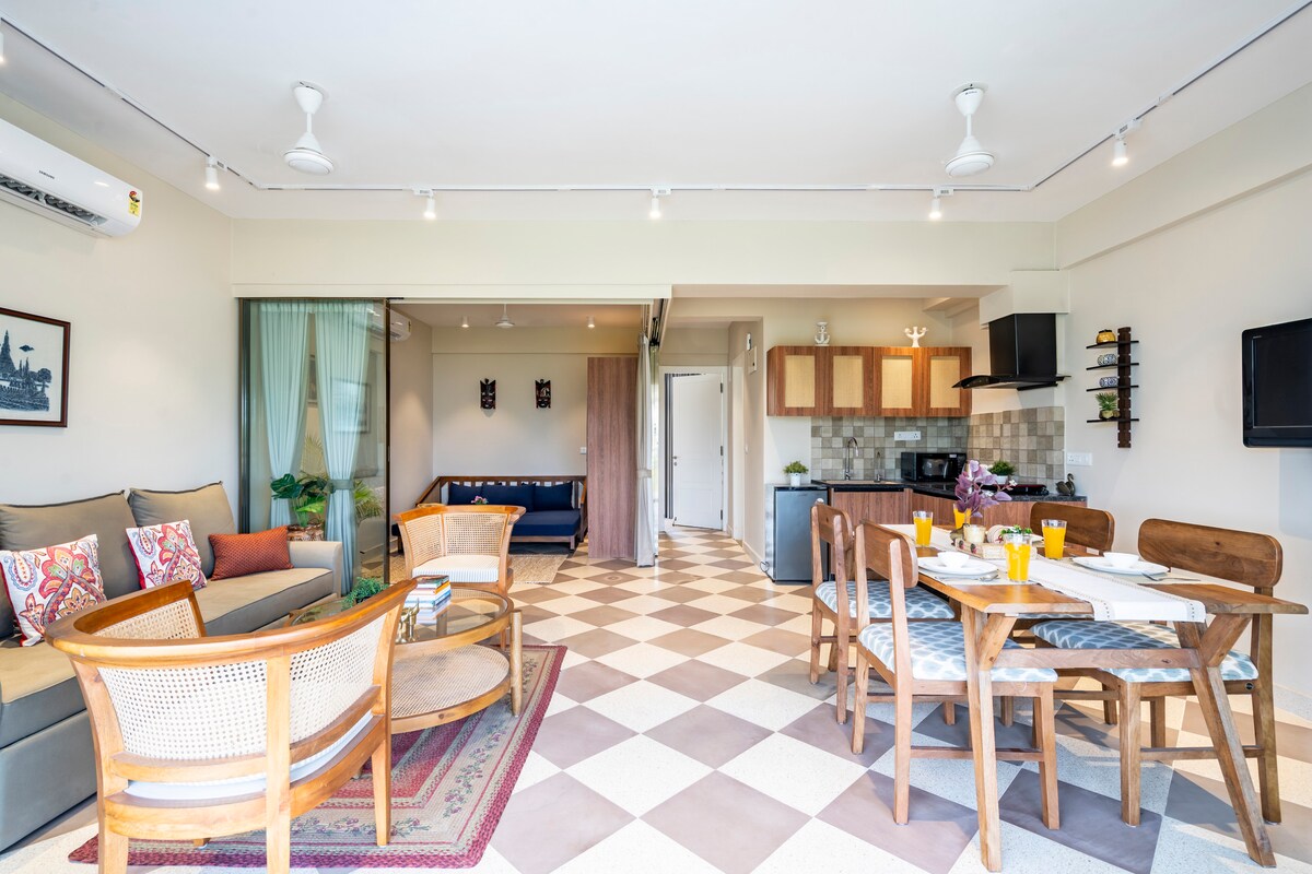 Staymaster Solintra C401 Pool Serviced 2BHK - Tap to explore photos