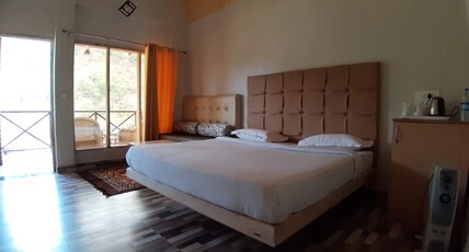 RIO RESORT (A RIVERSIDE) Room Type - Ac Deluxe Private Balcony River Mussourie View Rooms