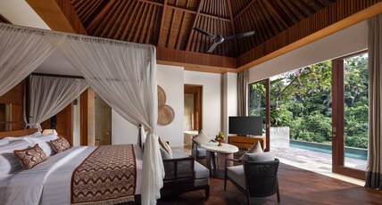 Impiana Private Villas Ubud Bali Room Type - Riverside Pool Villa