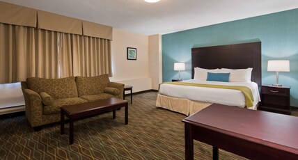 Best Western Plus Durham Hotel & Conference Centre Room Type - 1 King Bed, Non-Smoking, Wireless High-Speed Internet, Microwave, Refrigerator, Full Breakfast