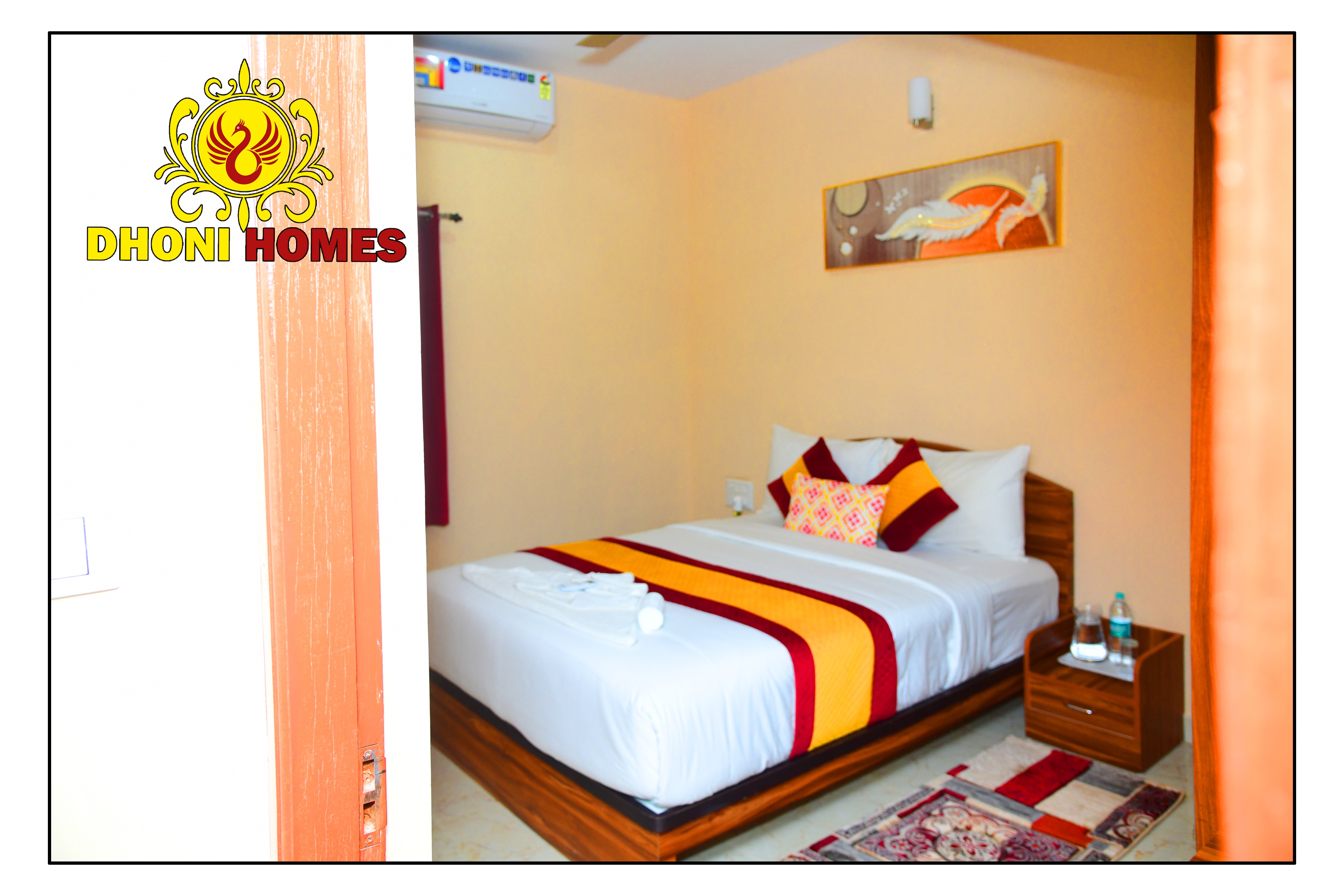 Dhoni Homes - Premium 1 BHK Service Apartment Manyata Tech Park - Tap to explore photos